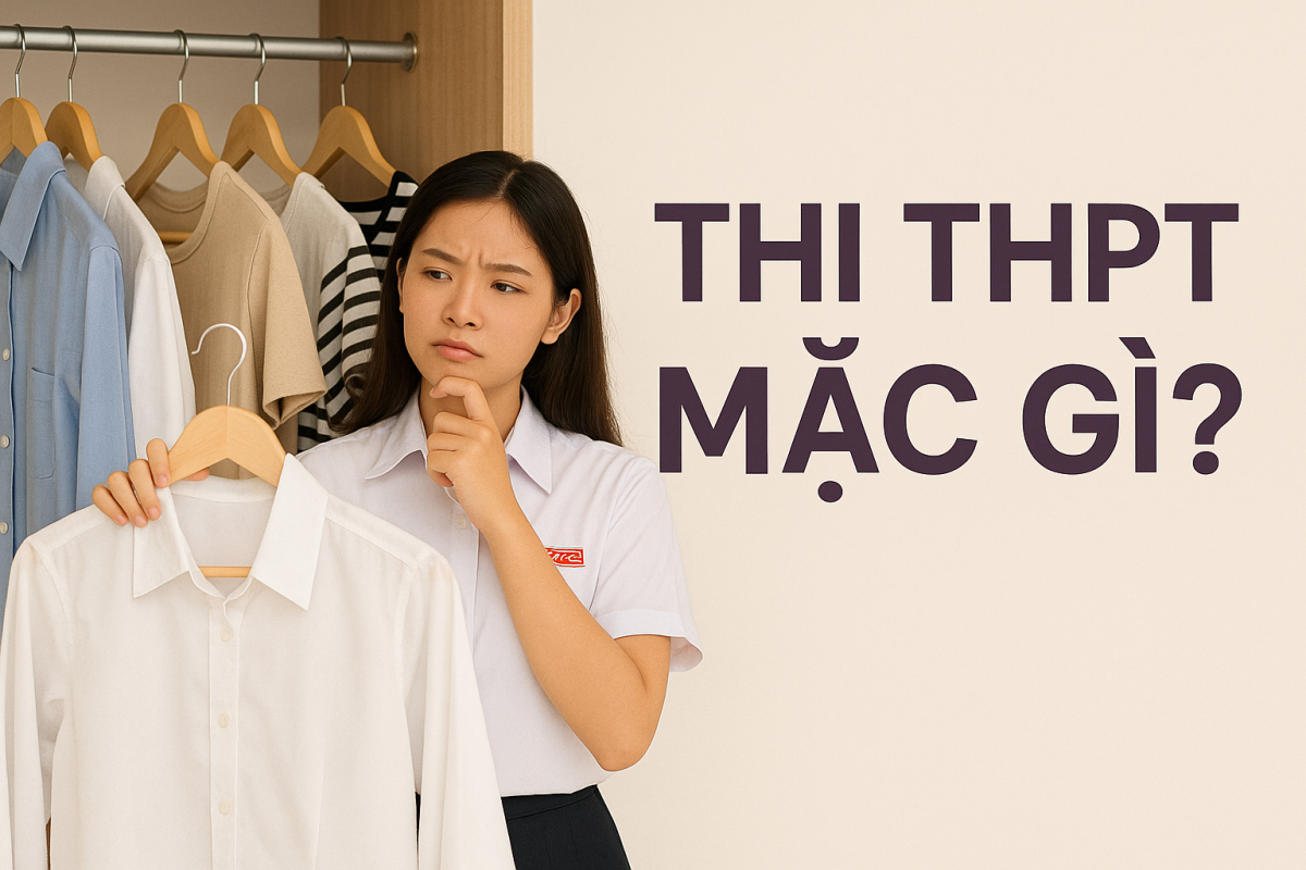 Thi THPT mặc gì
