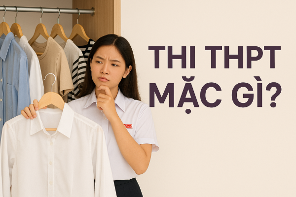Thi THPT mặc gì